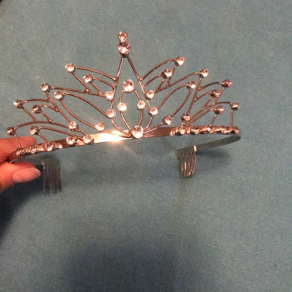 Silver tiara